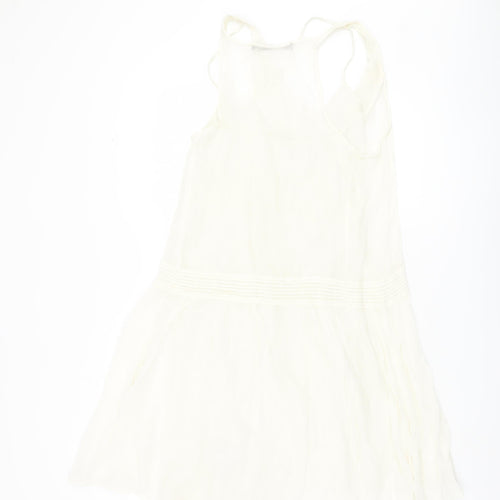 Zara Women's Ivory XS Sleeveless Slip Dress