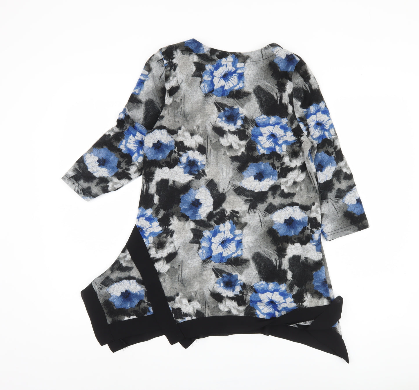 Izabel London Women's Blue Floral Top Size 8