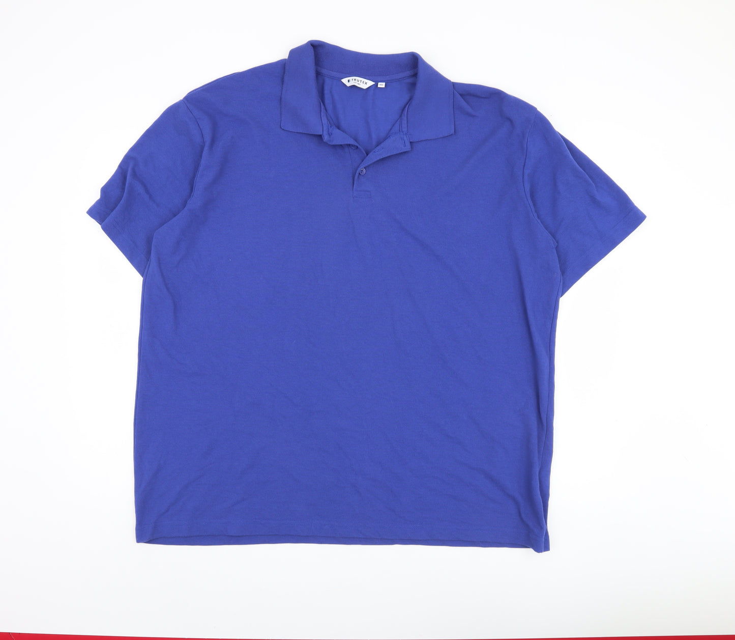 Trutex Men's Blue 3XL Polo Shirt