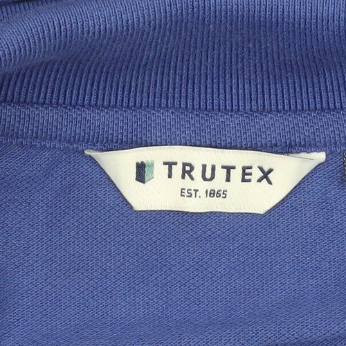 Trutex Men's Blue 3XL Polo Shirt