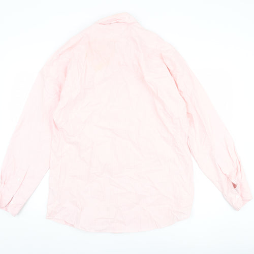 Spier & Mackay Men's Pink Striped Button-Up Shirt