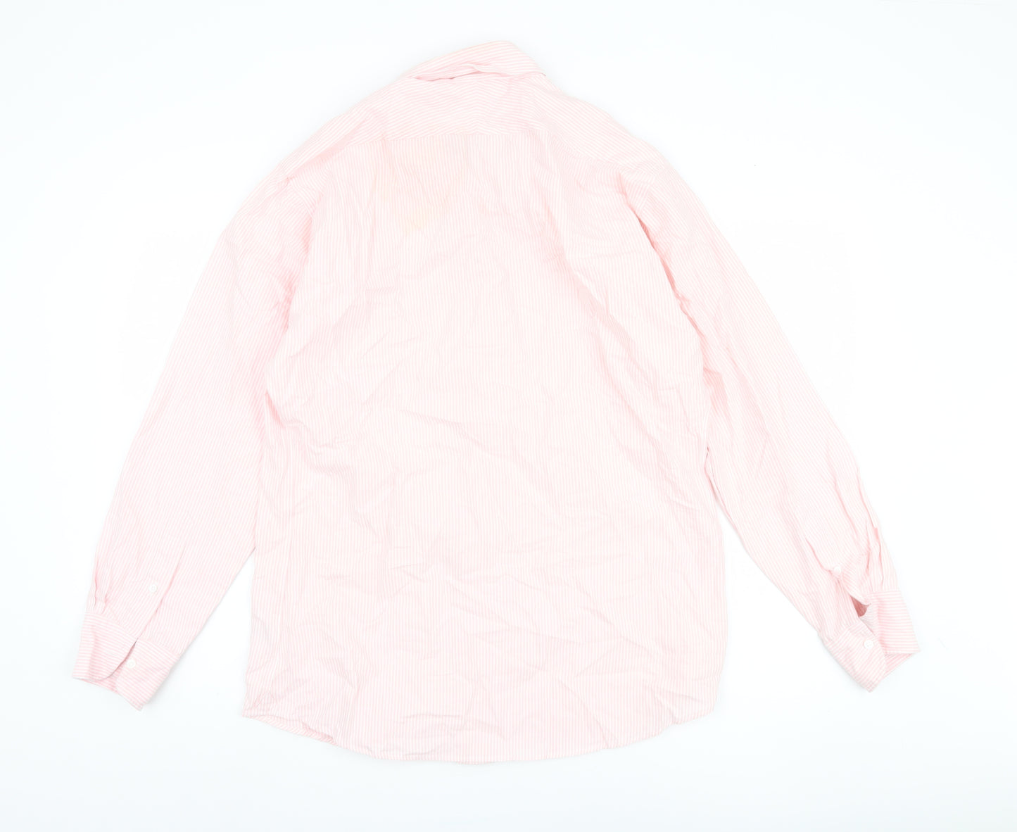 Spier & Mackay Men's Pink Striped Button-Up Shirt