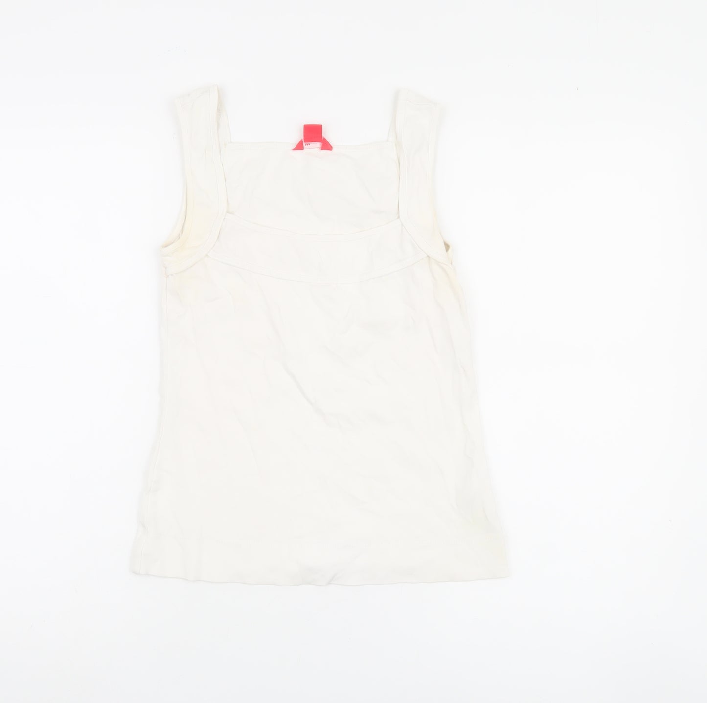 Monsoon Women's White Size 10 Sleeveless Tank