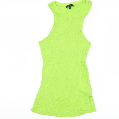 Massimo Dutti Women's Green XS Tank Top