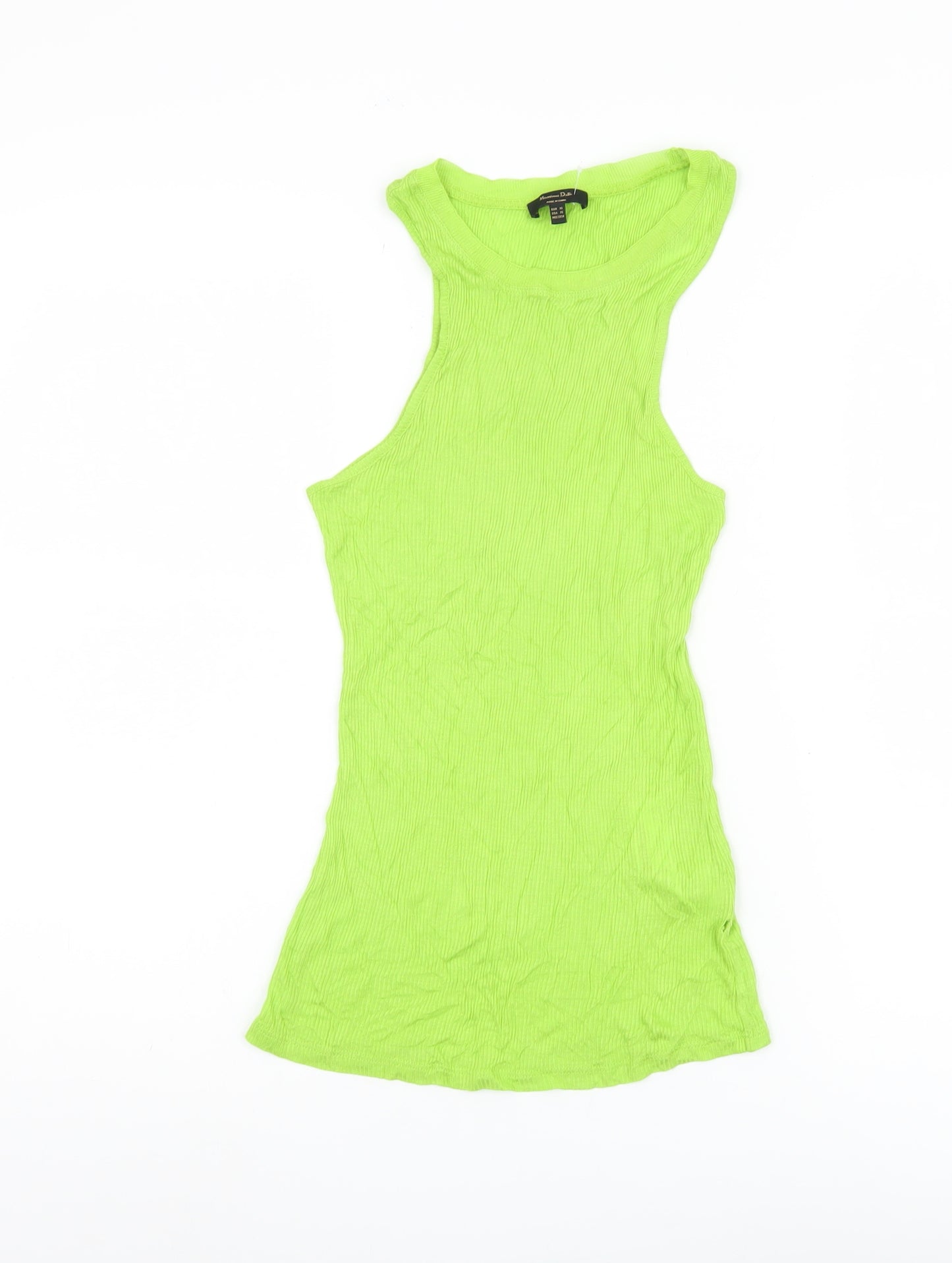 Massimo Dutti Women's Green XS Tank Top