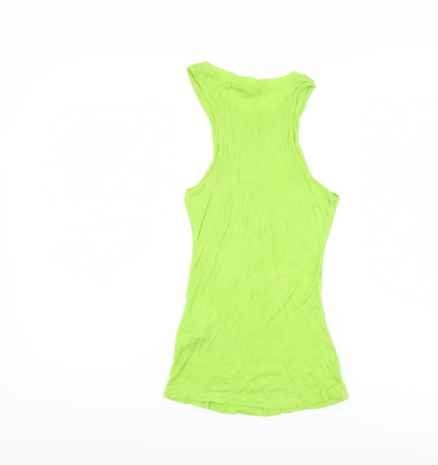 Massimo Dutti Women's Green XS Tank Top