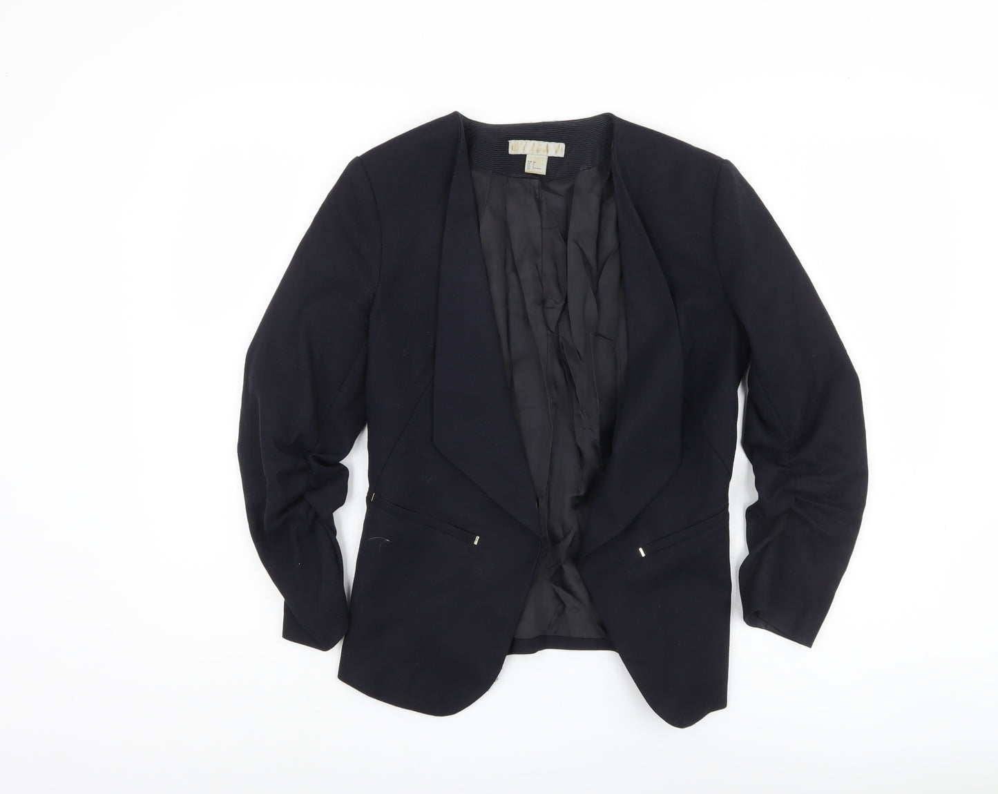H&M Women's Black Blazer, Size 8, Regular Fit