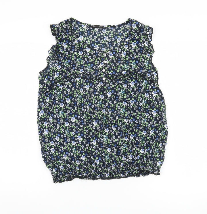 Dorothy Perkins Women's Floral Tunic Blouse Size 14