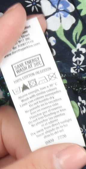 Dorothy Perkins Women's Floral Tunic Blouse Size 14