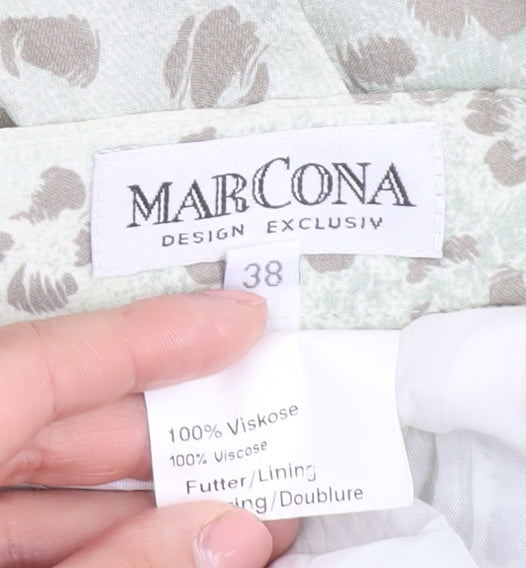 Marcona Women's Multicoloured Animal Print Skirt, Size 10