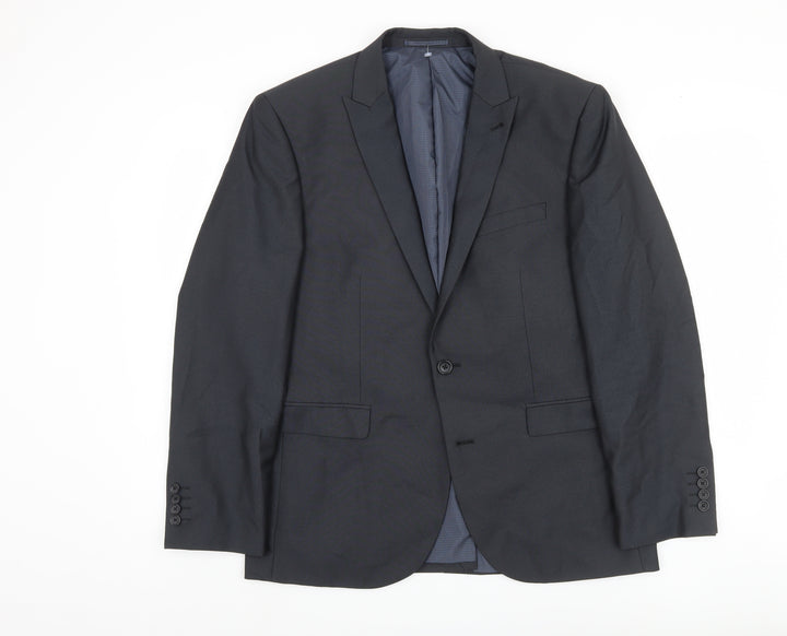 NEXT Men's Grey Suit Jacket 40 Short