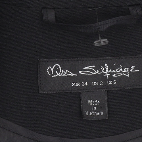 Miss Selfridge Women's Black Slim Blazer Size 6