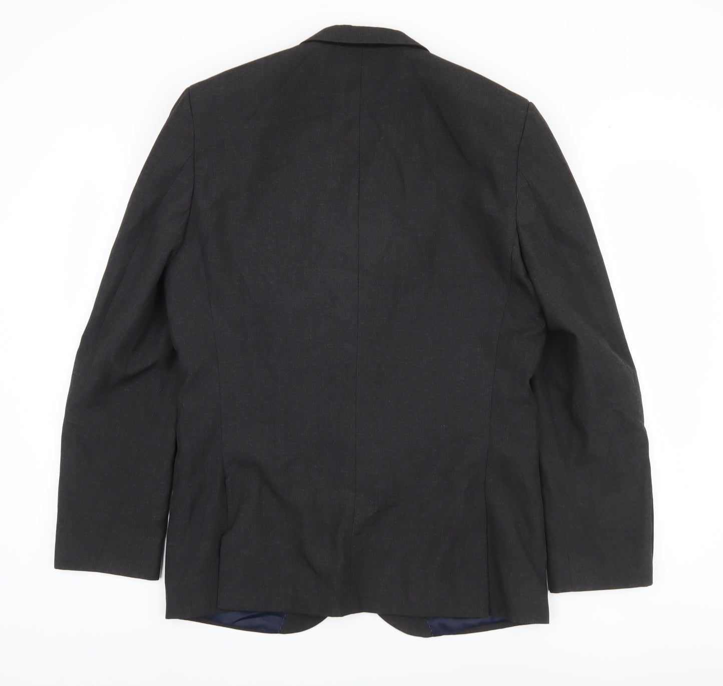 Next Men's Grey Blazer 40R Regular Fit Jacket