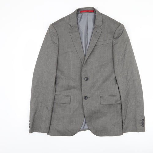 Marks and Spencer Men's Grey Blazer, 36R Business Style