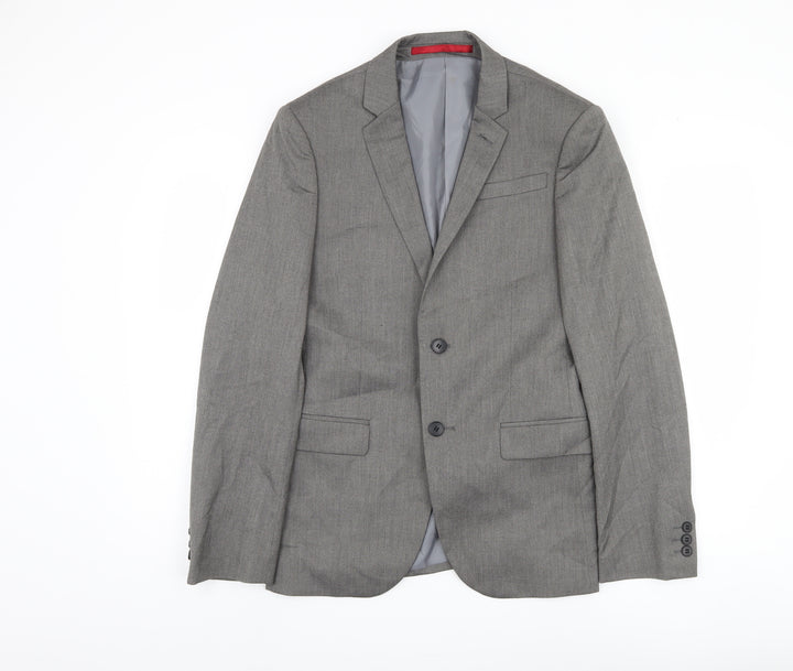 Marks and Spencer Men's Grey Blazer, 36R Business Style