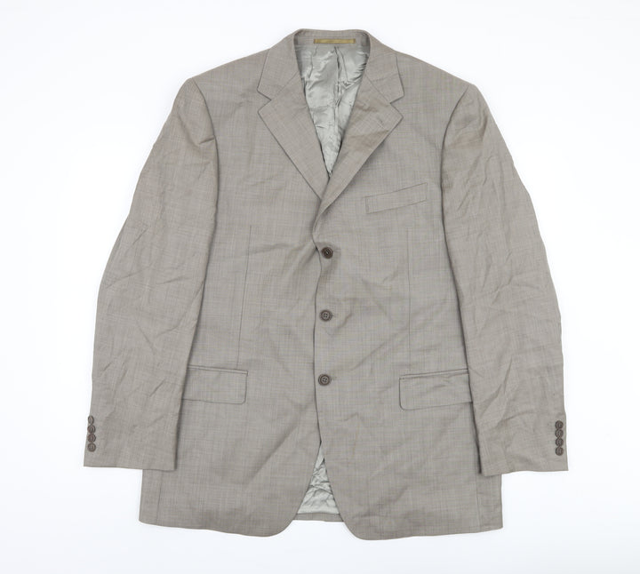 Marks and Spencer Men's Beige Blazer 42L