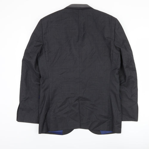 Next Men's Grey Blazer - Size 40R, Formal Wear