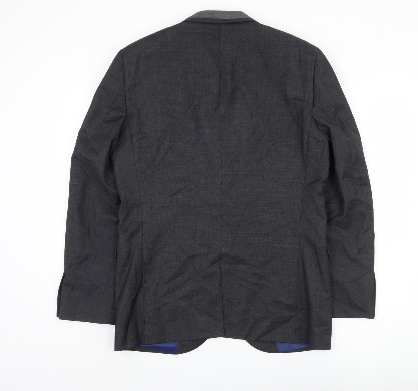 Next Men's Grey Blazer - Size 40R, Formal Wear