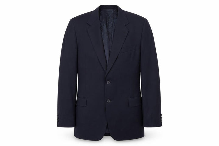 Marks & Spencer Men's Blue Wool Blazer Jacket