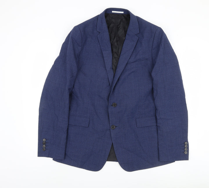 Kin Men's Blue Regular Fit Blazer 42R Business Formal