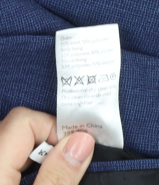 Kin Men's Blue Regular Fit Blazer 42R Business Formal