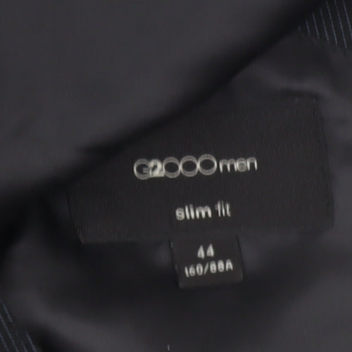 G2000 Men's Black Slim Fit Blazer 44