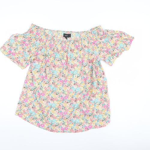 Next Women's Floral Off the Shoulder Blouse, Size 12