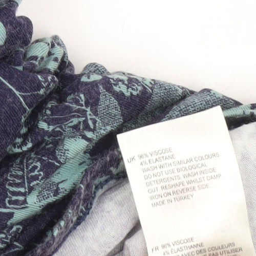 White Stuff Women's Blue Floral Shift Dress Size 8
