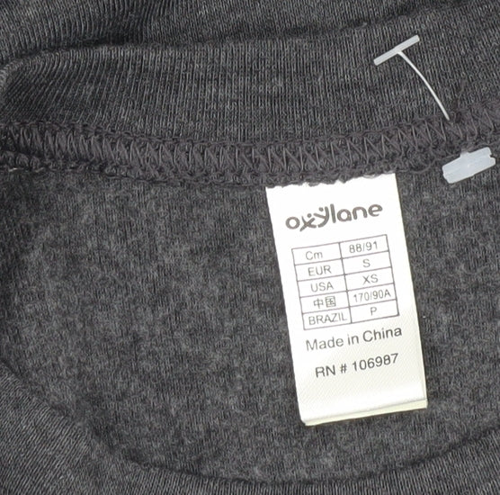 Oxylane Men's Grey Long Sleeve Top - Size S, Activewear