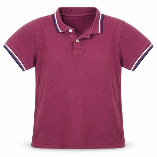 Charles Wilson Unisex Purple Polo Shirt Size S