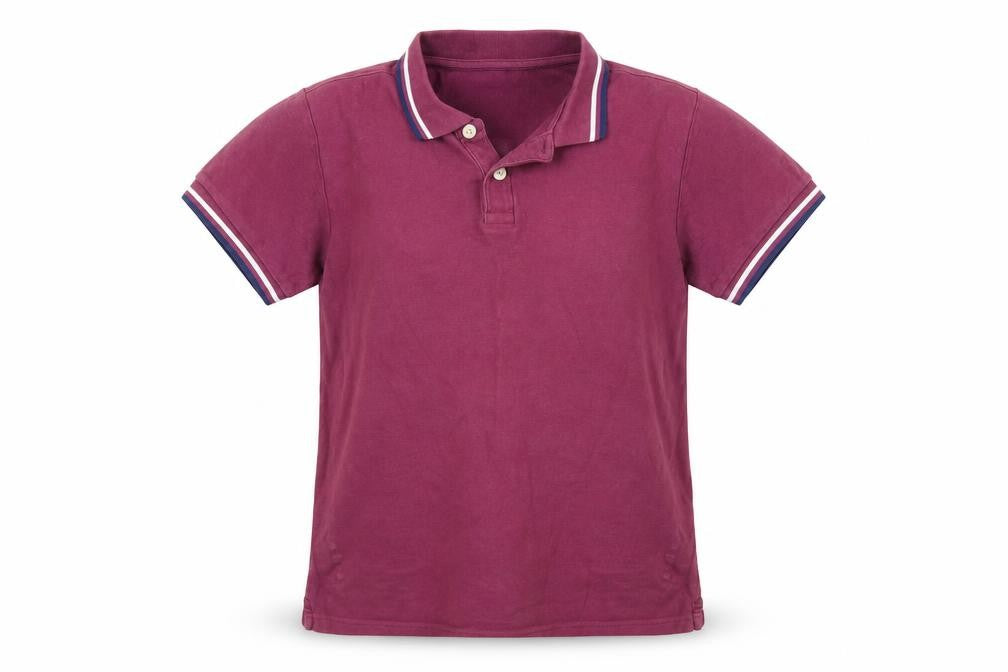 Charles Wilson Unisex Purple Polo Shirt Size S