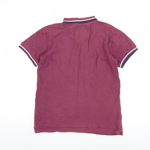 Charles Wilson Unisex Purple Polo Shirt Size S