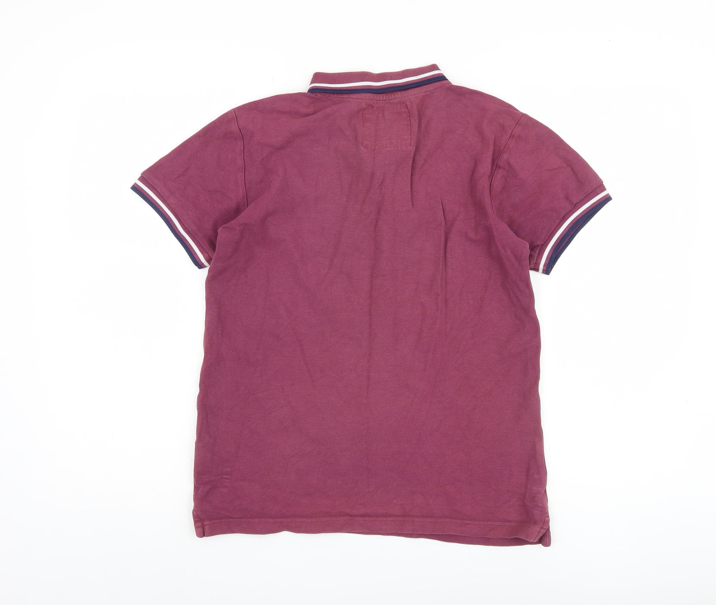 Charles Wilson Unisex Purple Polo Shirt Size S