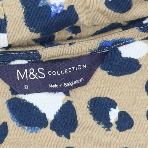 Marks and Spencer Women's Multicoloured Animal Print Dress