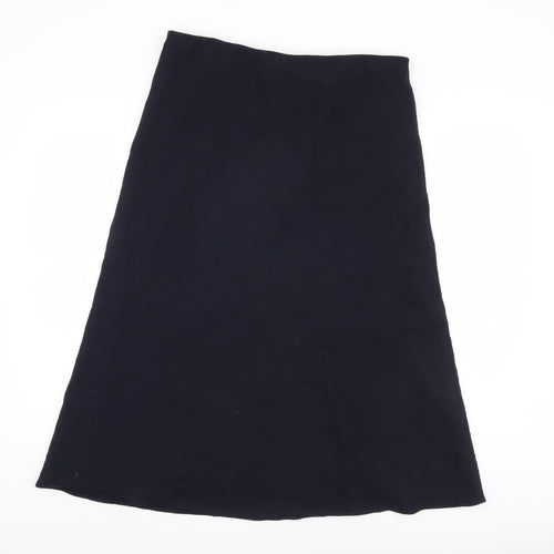 Marks & Spencer Women's Black Knee Length Skirt Size 16