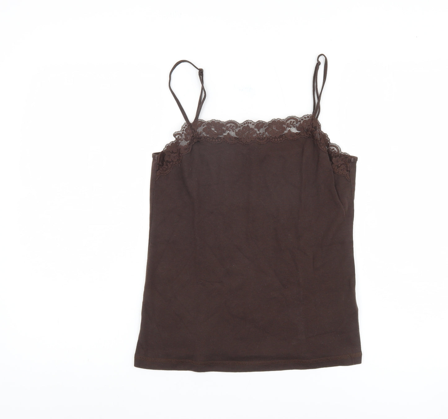 Red Herring Women's Brown Camisole Tank Top Size 16