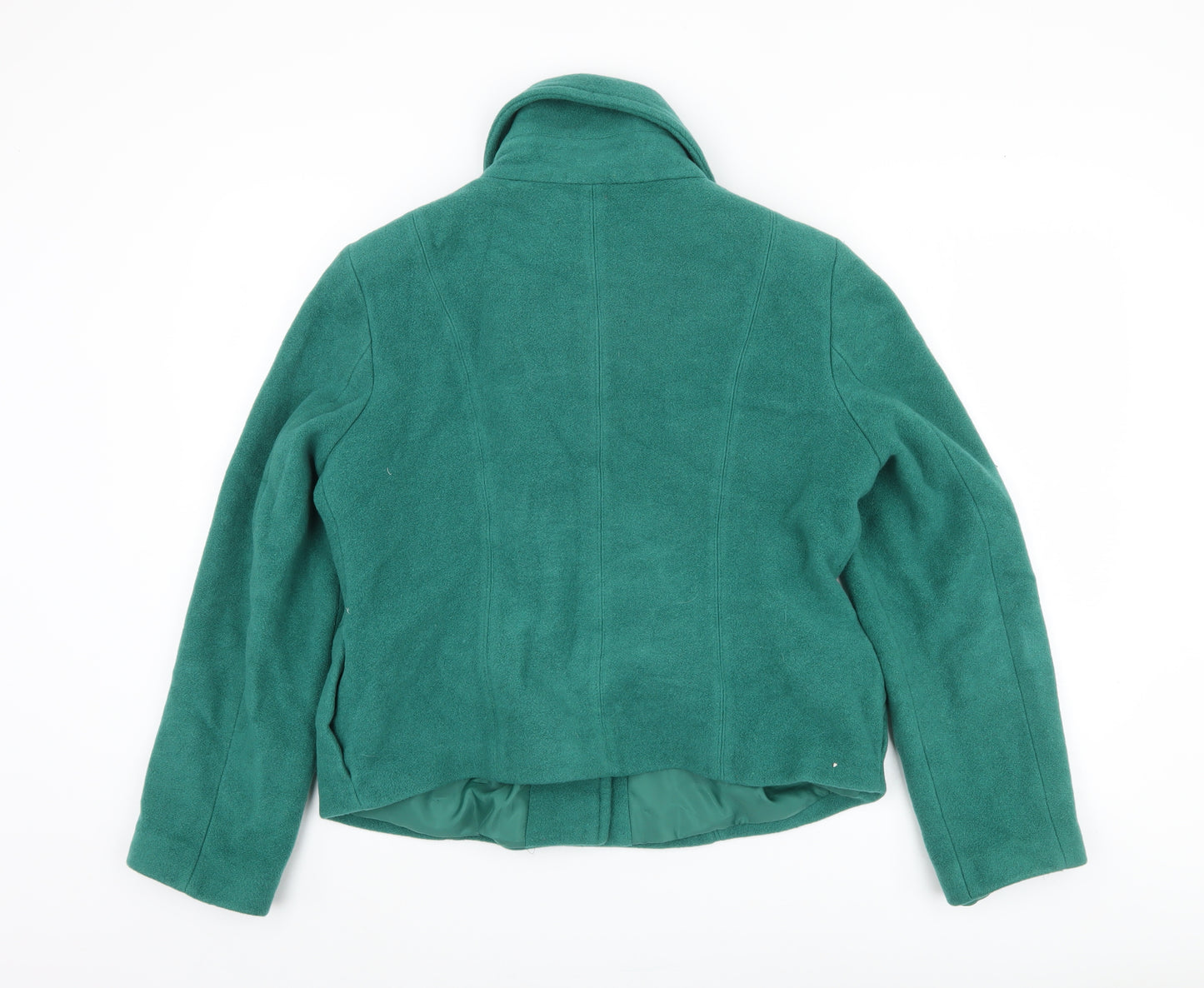 Marks and Spencer Women's Green Wool Blend Jacket