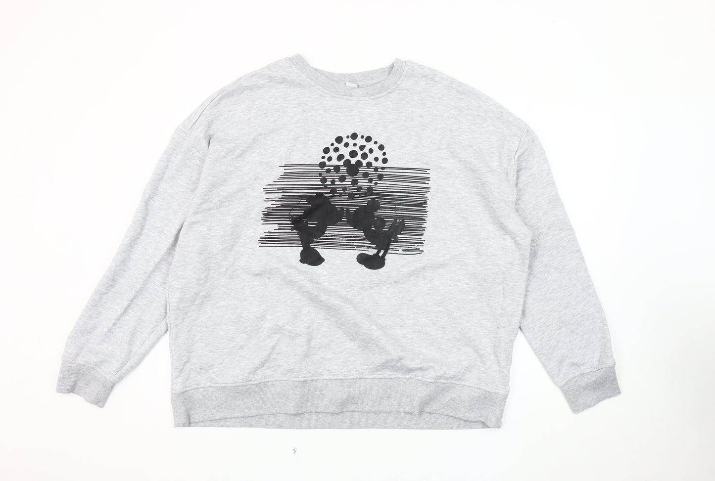 Disney Unisex Grey XL Pullover Sweatshirt