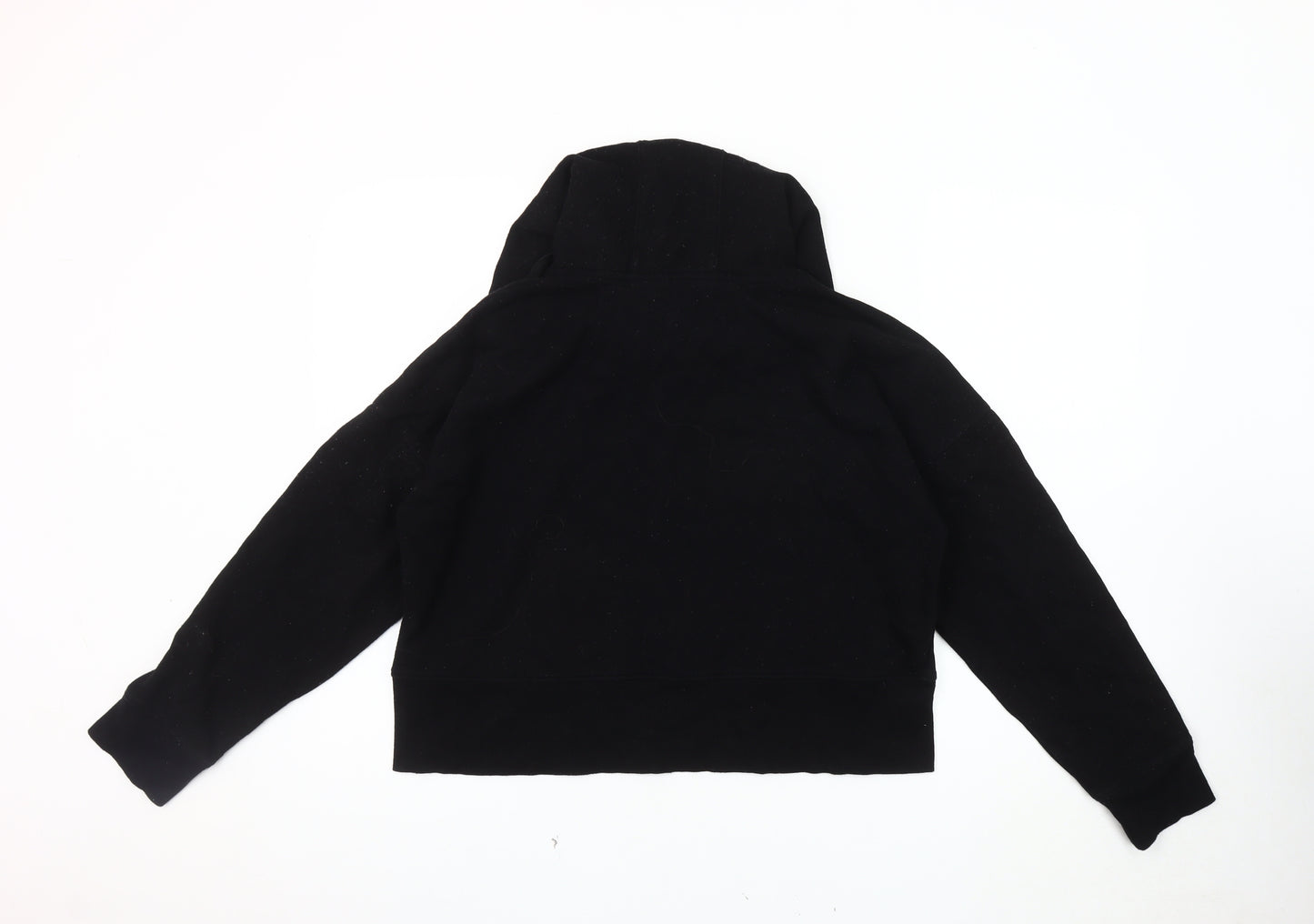 DKNY Women's Black Hoodie S Pullover Logo Casual