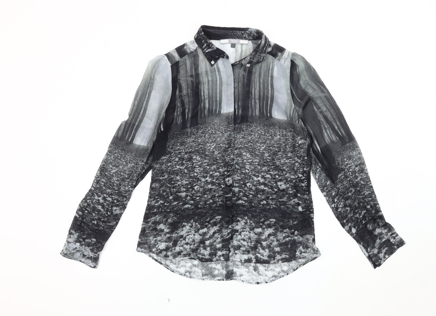 Next Women's Multicoloured Blouse, Size 12, Geometric Style