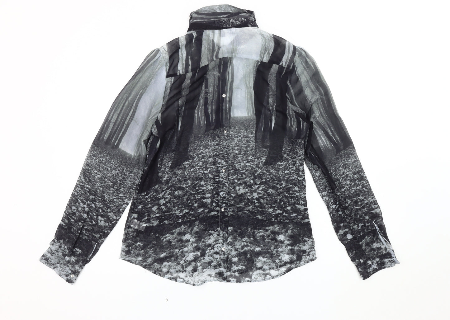 Next Women's Multicoloured Blouse, Size 12, Geometric Style