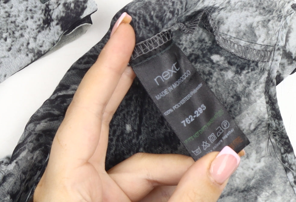 Next Women's Multicoloured Blouse, Size 12, Geometric Style