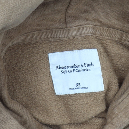 Abercrombie & Fitch Women Brown XS Pullover Hoodie