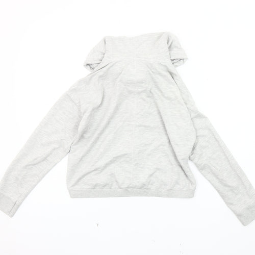 Creeks Women's Grey Hoodie Jacket M Casual