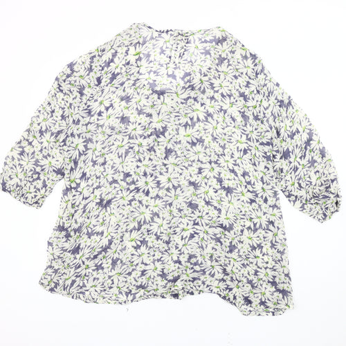 Capri Women's Multicoloured Floral Blouse Size 18