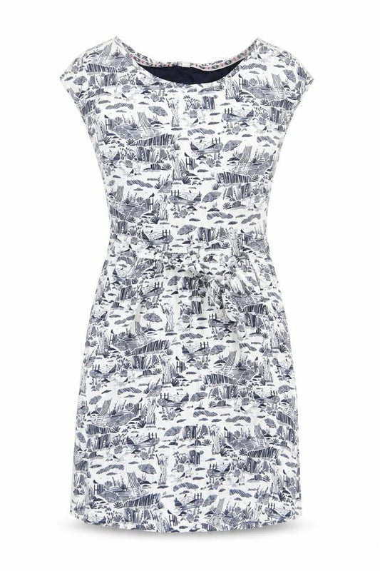 Front view of Weird Fish Women's Multicoloured Dress, size 12