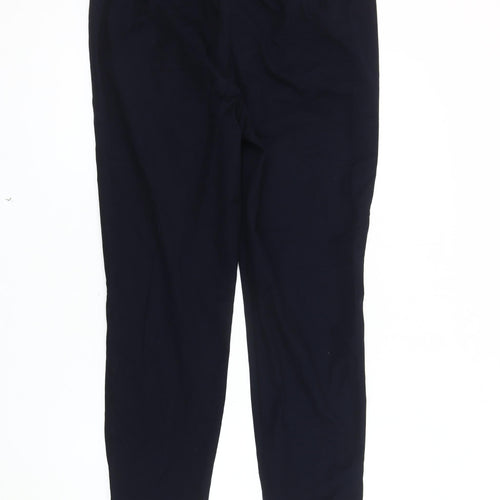 Marks and Spencer Women's Blue Ankle Slim Trousers