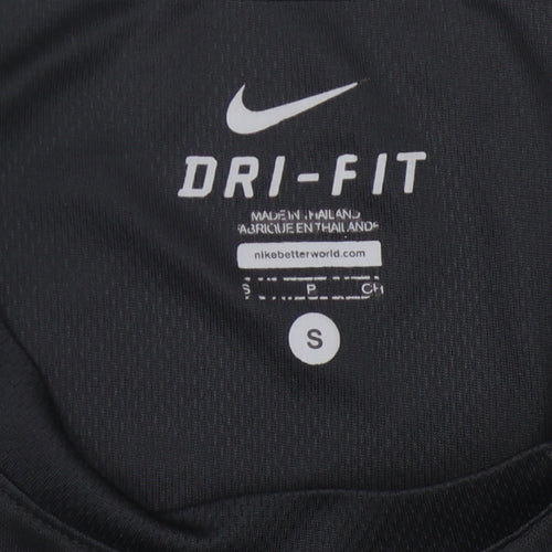 Nike Men's Small Black Dri-Fit Athletic T-Shirt