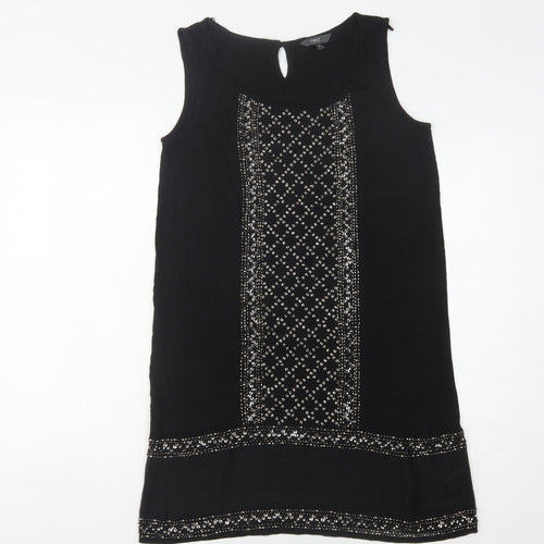 Next Women's Black Sleeveless Dress, Size 10