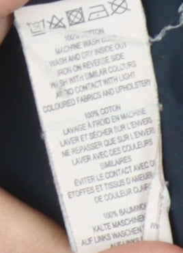 French Connection Men's Blue Slim Fit Shirt M